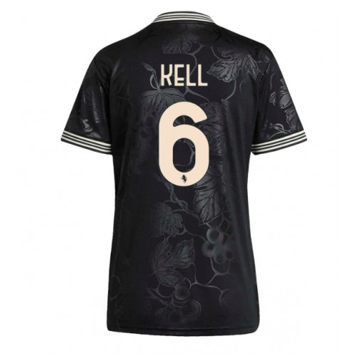 Juventus Lloyd Kelly #6 Tredje trøje Dame 2025-26 Kort ærmer Juventus Lloyd Kelly #6 Tredje trøje Dame 2025-26 Kort ærmer